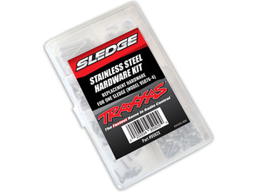 Traxxas Hardware kit, stainless steel, Sledge / TRA9592X
