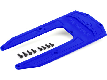 Traxxas Skidplate, chassis, blue (fits Sledge) / TRA9623X