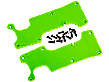Traxxas Suspension arm covers, green, rear (left and right) / TRA9634G