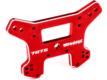 Traxxas Shock tower, rear, aluminum (red-anodized) (fits Sledge) / TRA9638R