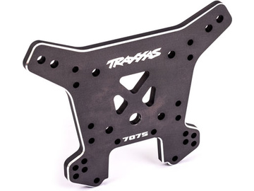 Traxxas Shock tower, front, aluminum (dark titanium-anodized) (fits Sledge) / TRA9639A