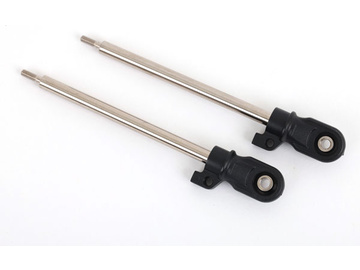 Traxxas Shock shaft, 80mm (GT-Maxx) (steel, chrome finish) (2) Traxxas Shock shaft, 80mm (GT-Maxx) (steel, chrome finish) (2) / TRA9662