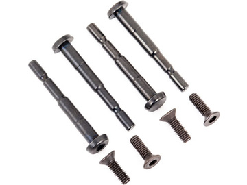Traxxas Shock pins, hardened steel (front (2), rear (2))/ 2.5x8mm CCS (4) / TRA9663