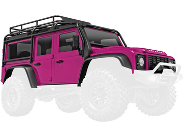 Traxxas karosérie Land Rover Defender růžová / TRA9712-PINK