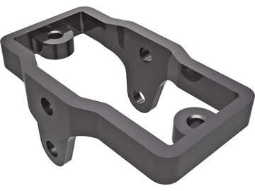 Traxxas držák serva hliníkový titanově eloxovaný / TRA9739-GRAY