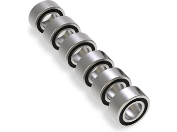 Traxxas Ball bearing set, transmission, black rubber sealed (contains 3x6x2.5mm bearings (6)) Traxxas Ball bearing set, transmission, black rubber sealed (contains 3x6x2.5mm bearings (6)) / TRA9745R