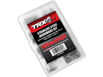 Traxxas spojovací materiál nerez (kompletní sada) (pro TRX-4M) / TRA9746X