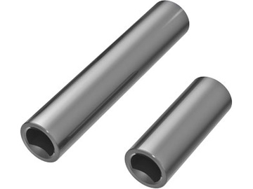 Traxxas hřídel centrální samice hliníková šedě eloxovaná / TRA9752-GRAY