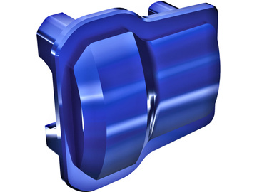 Traxxas kryt rozvodovky hliníkový modře eloxovaný (2) / TRA9787-BLUE