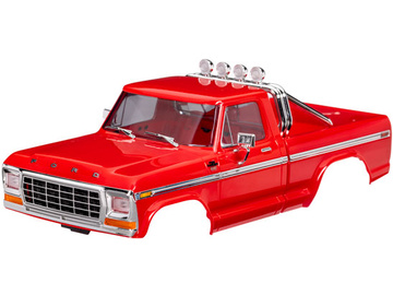 Traxxas Body, Ford F-150 Truck (1979), complete, red Traxxas Body, Ford F-150 Truck (1979), complete, red / TRA9812-RED