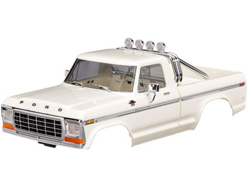 Traxxas Body, Ford F-150 Truck (1979), complete, white Traxxas Body, Ford F-150 Truck (1979), complete, white / TRA9812-WHT