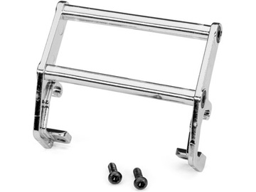 Traxxas Push bar, bumper, chrome (assembled) (fits #9834 bumper) / TRA9833