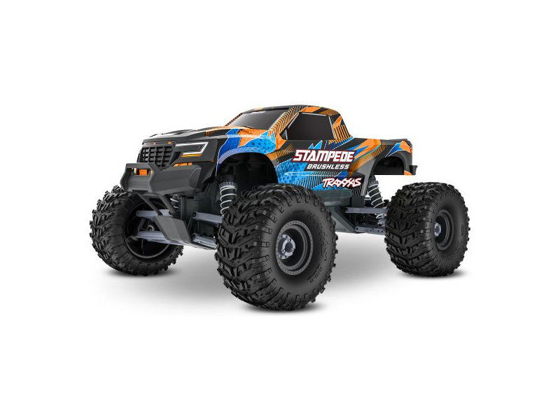 Traxxas Stampede 1:10 VX3 RTR oranžový