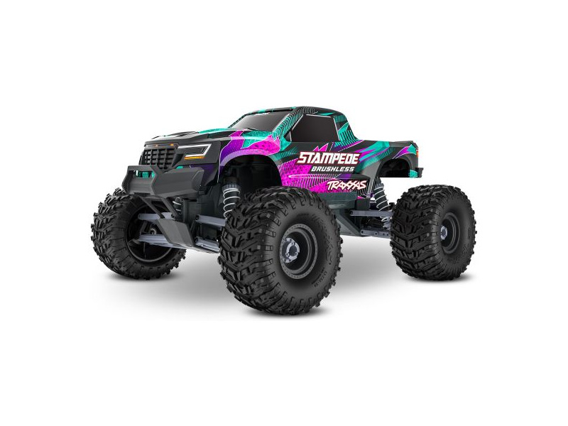 Traxxas Stampede 1:10 VX3 RTR růžový