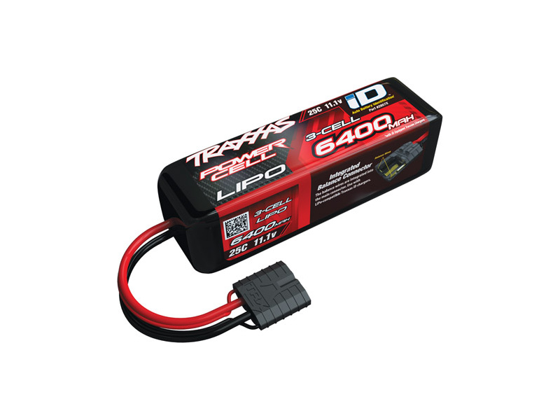 Traxxas LiPo baterie 11.1V 6400mAh 25C iD, TRA2857X