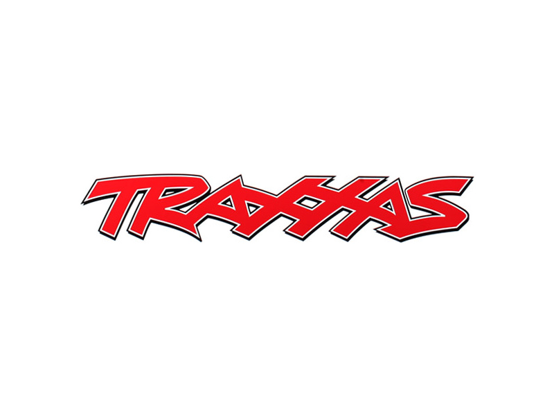 Traxxas PVC samolepka červená 32x7cm