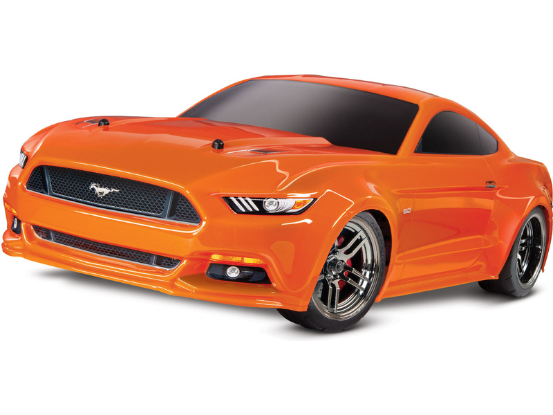 Traxxas Ford Mustang 1:10 RTR oranžový, TRA83044-4-ORNG