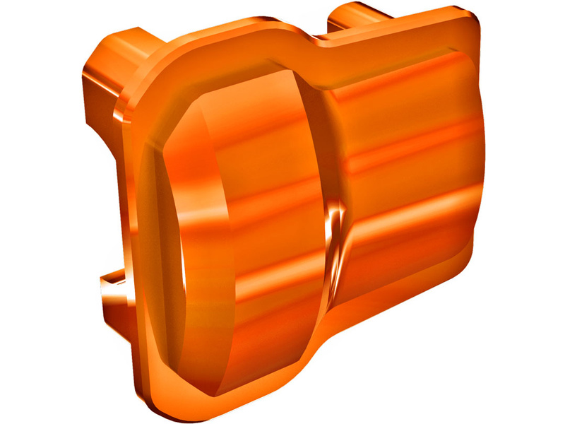 Traxxas kryt rozvodovky hliníkový oranžově eloxovaný (2)