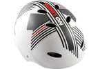 Volare - Children's Helmet No Limits - White Grey Red