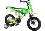 Volare - Dětské kolo 12" Motobike zelené