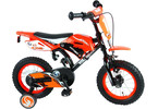 Volare - Dětské kolo 12" Motobike oranžové