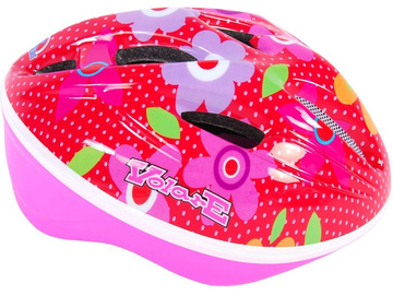 Volare - Dětská přilba Deluxe 51-55cm - květiny Volare - Dětská přilba Deluxe 51-55cm - květiny / VO-93