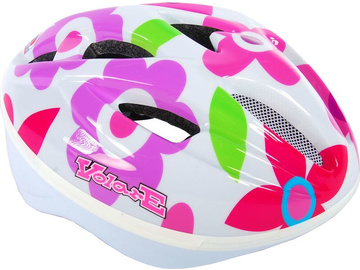 Volare - Children's Helmet Deluxe 51-55cm Flowers Volare - Children's Helmet Deluxe 51-55cm Flowers / VO-93