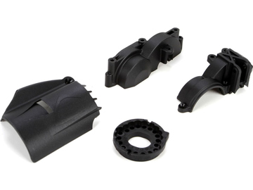 Vaterra Gear Cover/Motor Plate/Heat Shield: V100 Vaterra Gear Cover/Motor Plate/Heat Shield: V100 / VTR232050