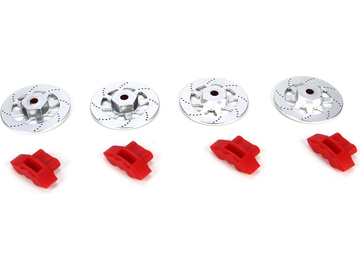 Vaterra Wheel Hex/Rotor/Caliper FR/RR: V100 Vaterra Wheel Hex/Rotor/Caliper FR/RR: V100 / VTR232051