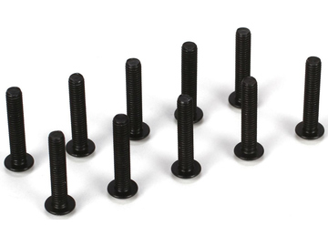 Vaterra M3 x 16mm Button Head Screw (10) / VTR235110