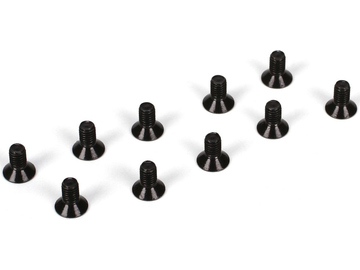 Vaterra M3 x 6mm Flat Head Screw (10) Vaterra M3 x 6mm Flat Head Screw (10) / VTR235174