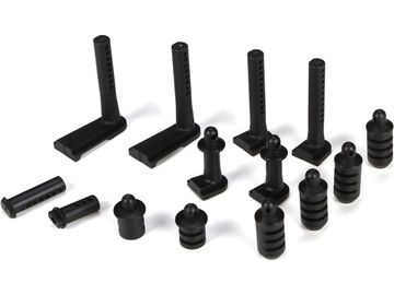 Vaterra Body Mount Set, Front/Side: GLU, GLF / VTR240000