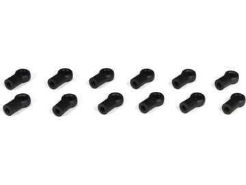 Vaterra Steering Rod Ends, 4.8mm: GLU, GLF, Rap, Hal / VTR241005