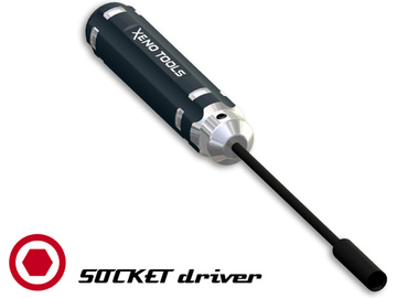 Xenotools - Socket driver 8.0mm L - PRO - 1 pc / XT-06180L