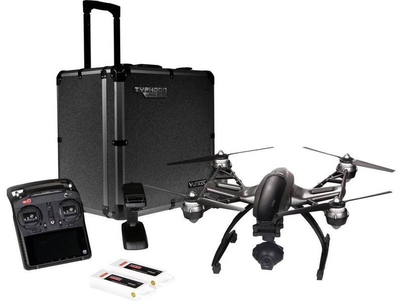 Yuneec Typhoon Q500 4K 2x aku Case Steady Grip YUNQ4KTEU Astra