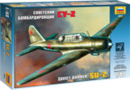 Zvezda sovětský lehký bombardér SU-2 (1:48)