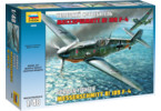 Zvezda letadlo Messerschmitt Bf-109 F4 (1:48)