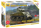 Zvezda M4A2 Sherman (75mm) (1:72)