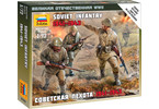 Zvezda figurky - sovětská pěchota 1941 (1:72)