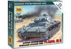 Zvezda Snap Kit - Panzer III (1:100)