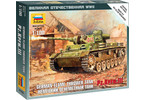 Zvezda Snap Kit - Panzer III s plamenometem (1:100)