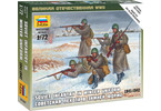 Zvezda figurky - sovětská pěchota (zimní uniforma) (1:72)
