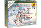 Zvezda figurky Soviet Skiers (1:72)