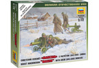 Zvezda figurky Soviet Machine-gun with Crew (Winter Uniform) (1:72)