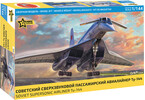Zvezda Tu-144 Supersonic civilian aircraft (1:144)
