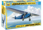 Zvezda Fokker F-VII Trimotor (1:72)