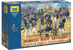 Zvezda figurky Russian Foot Artillery 1812-1814 (1:72)