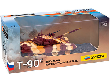 Zvezda Built Up tank T-90 (1:72) / ZV-2500
