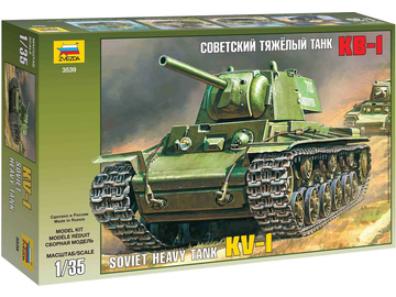 Zvezda sovětský těžký tank KV-1 (1:35) / ZV-3539