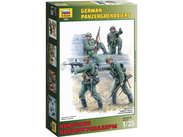 Zvezda figurky - němečtí Panzergrenadiers (1:35) / ZV-3582
